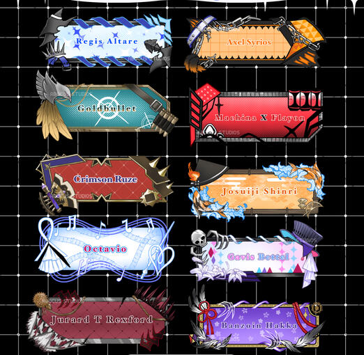 Holostars Acrylic Pins