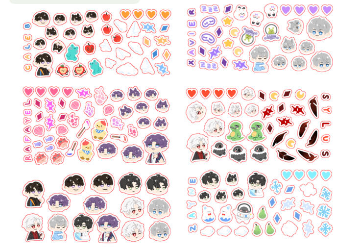 Sticker Sheets