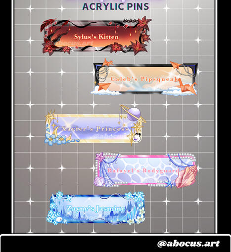 Acrylic Pins